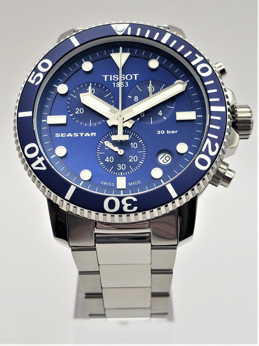 Tissot Men's Blue Seastar 1000 Watch