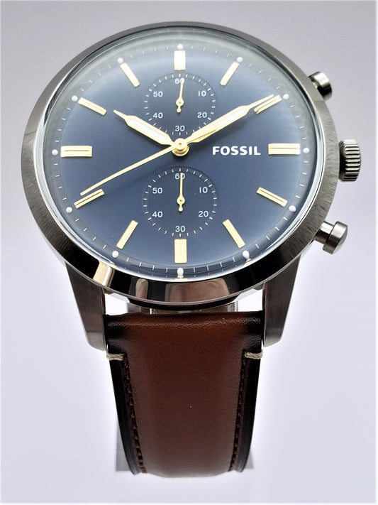 Fossil Men's Townsman Leather Watch