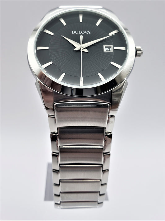 Bulova Men's Black Classic Quartz Watch