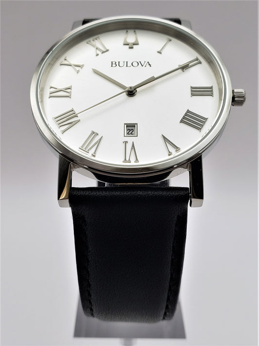 Bulova Men's American Clipper Leather Watch