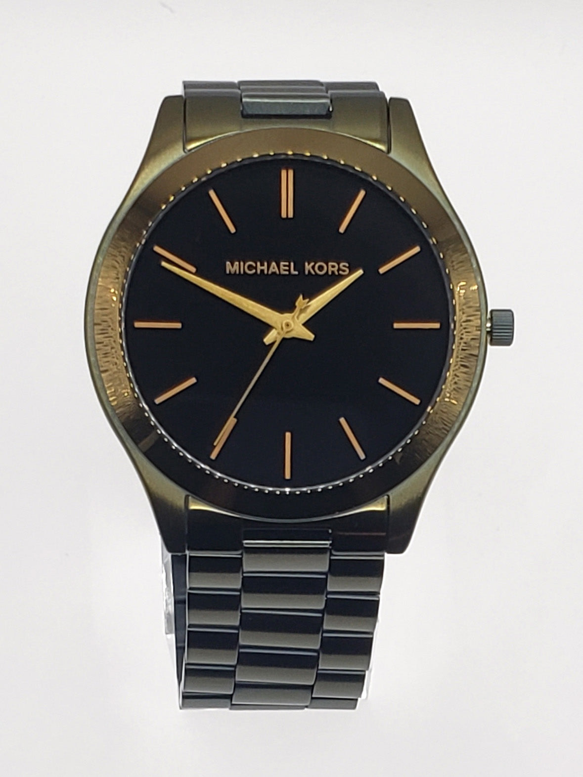 Michael kors men's slim runway clearance watch